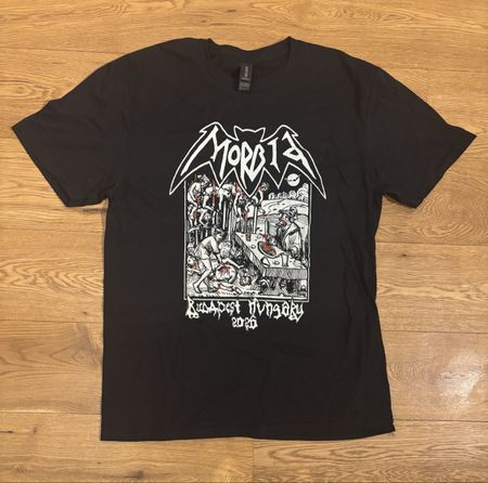 MORBID - original Merchandise T-Shirt Black Metal