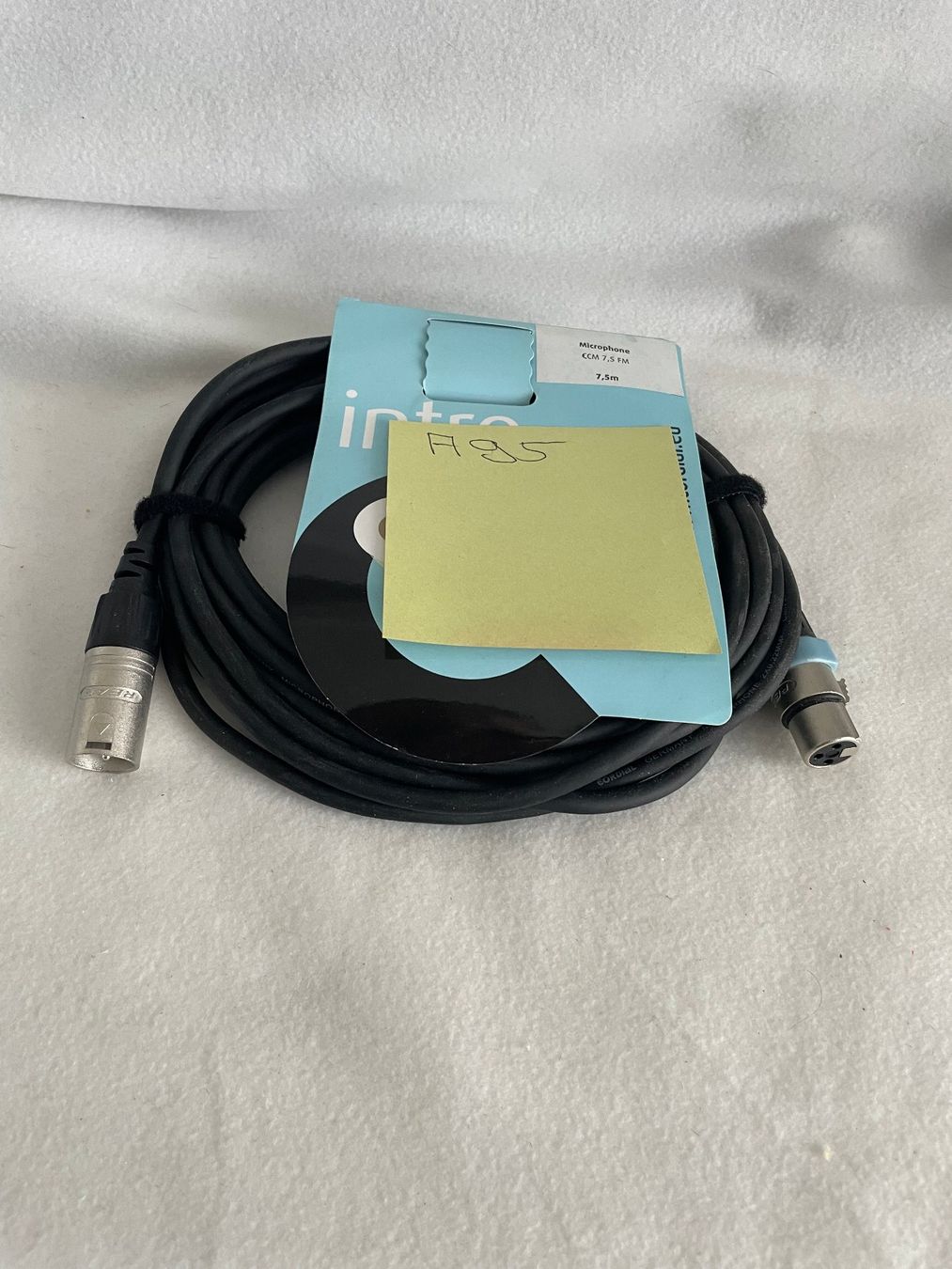Câbles: CORDIAL CCM 7.5 FM - Mikrofon-Kabel, 7.5m     A95 – D'occasion à Schötz par amore14 2