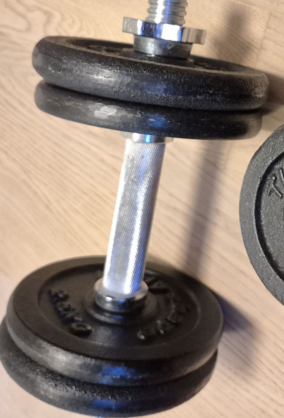 Bodyshape Manubri & Pesi: Bodyshape - Einzelhantel 7kg + 24kg Einzelgewichten – Usato da Sempach venduto da bue_d27g