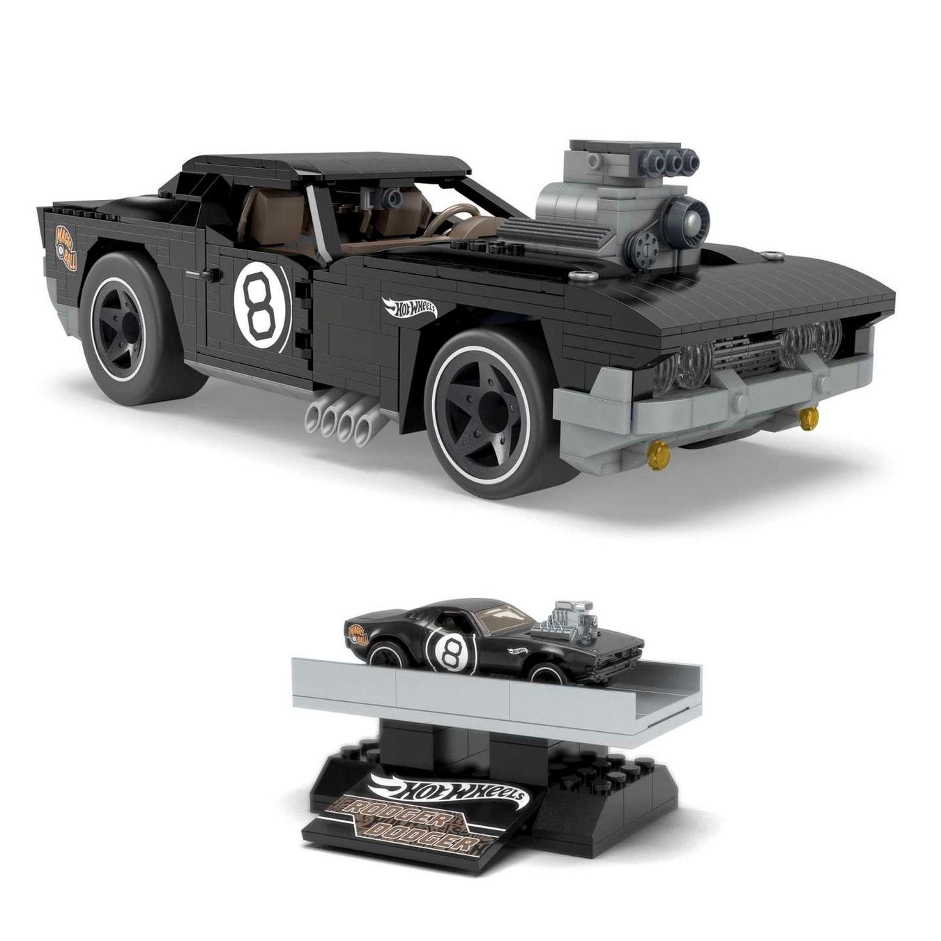 Mega Baukästen: Mega Construx Hot Wheels Collector Rodger Dodger HDJ98 – Neu und originalverpackt aus Basadingen von NekoBricks 1