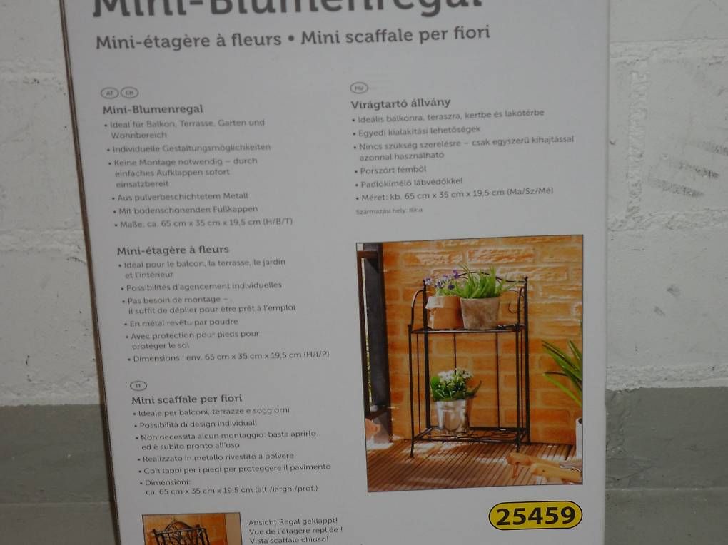 Regale: Mini Blumenregal – Gebraucht aus Effretikon von Renbrun 1