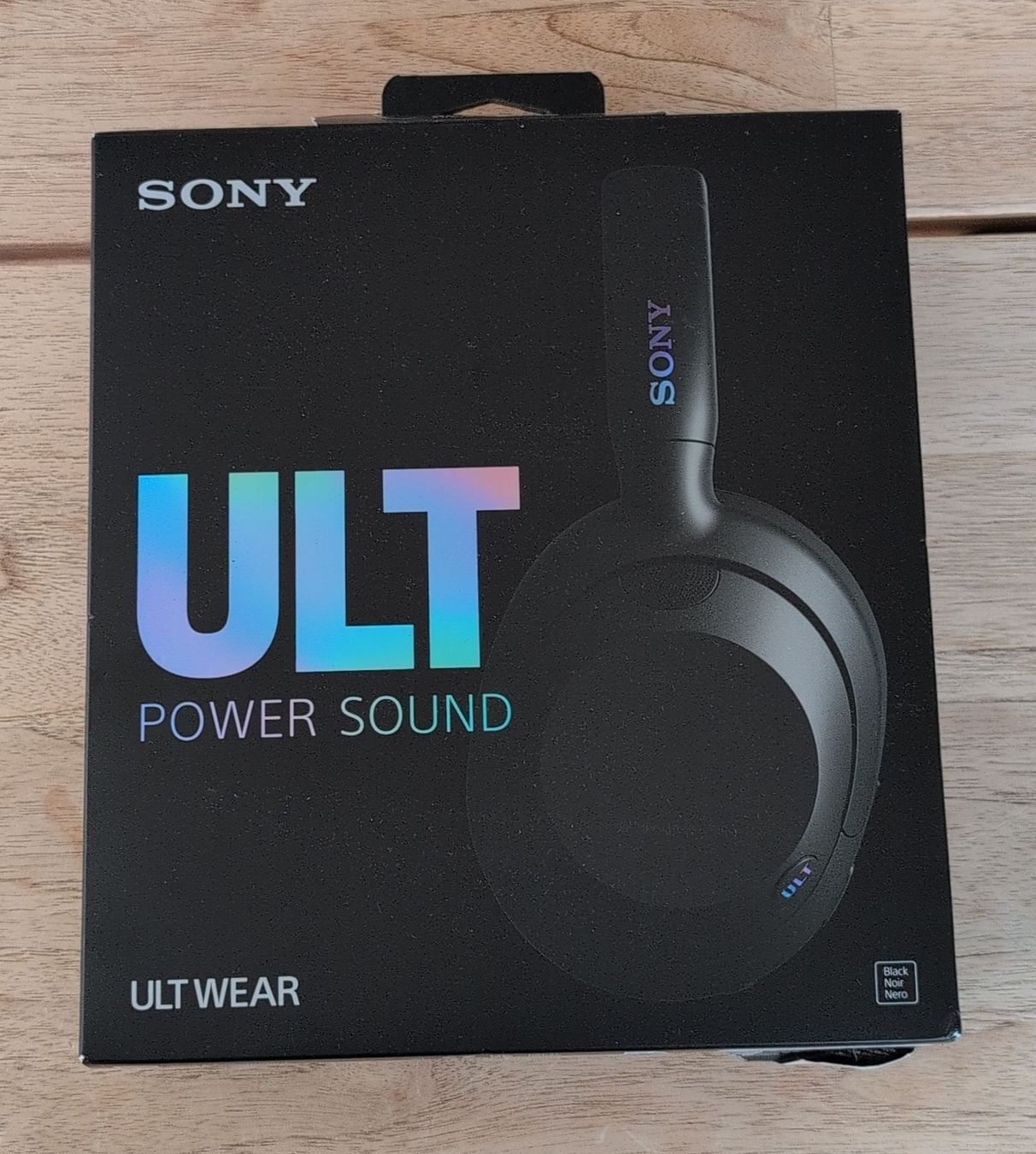 Sony Kopfhörer: Sony ULT WEAR Kopfhörer schwarz  – Gebraucht aus Büsserach von Saner_Holzbau