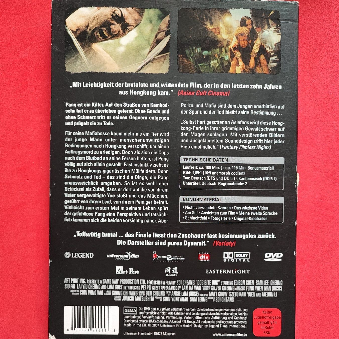 Tutti i DVDs: Dog Bite Dog (2DVDs) – Usato da Dübendorf venduto da kb86_MOVIE 1