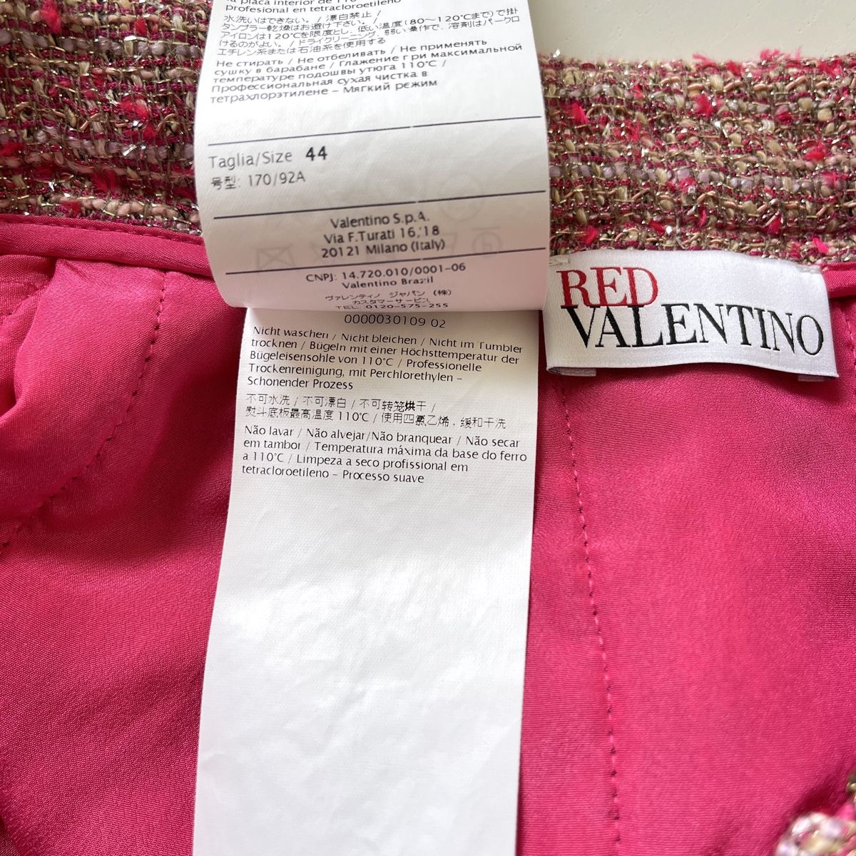 Valentino Gonne: RED VALENTINO Tweed Skirt – Nuovo (secondo la descrizione) da Emmen venduto da Avviivva_Com2023 7