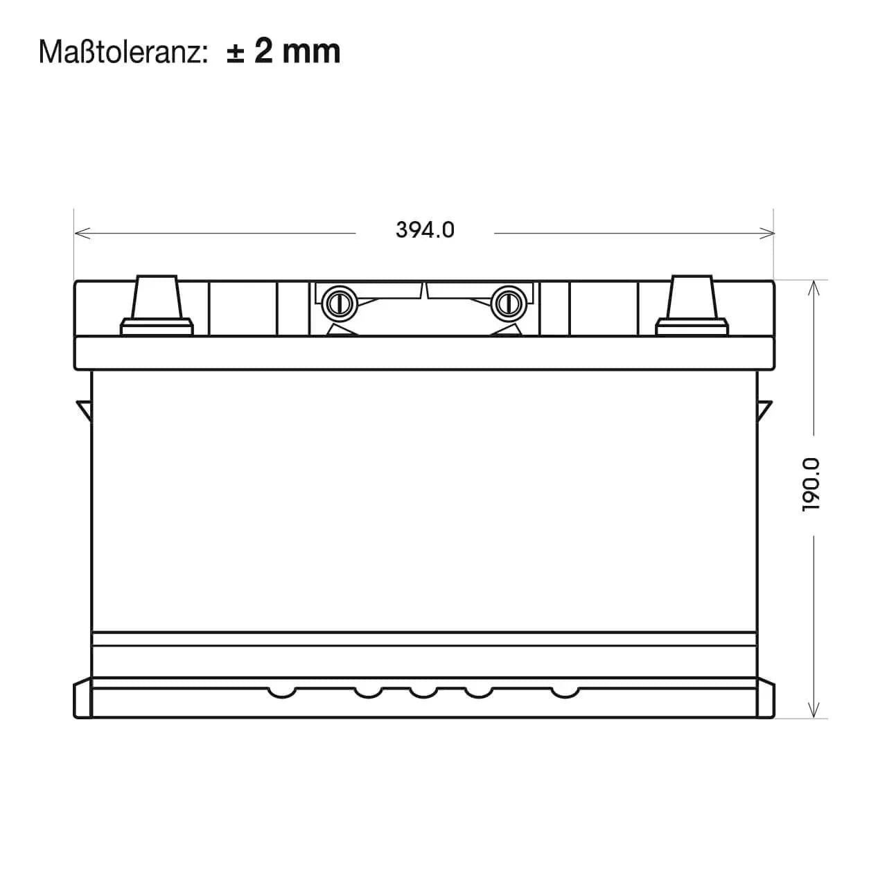 Batterie: BIG StartStop EFB 12V 105Ah Autobatterie – Nuovo e nell'imballaggio originale da Bottighofen venduto da zaap 3