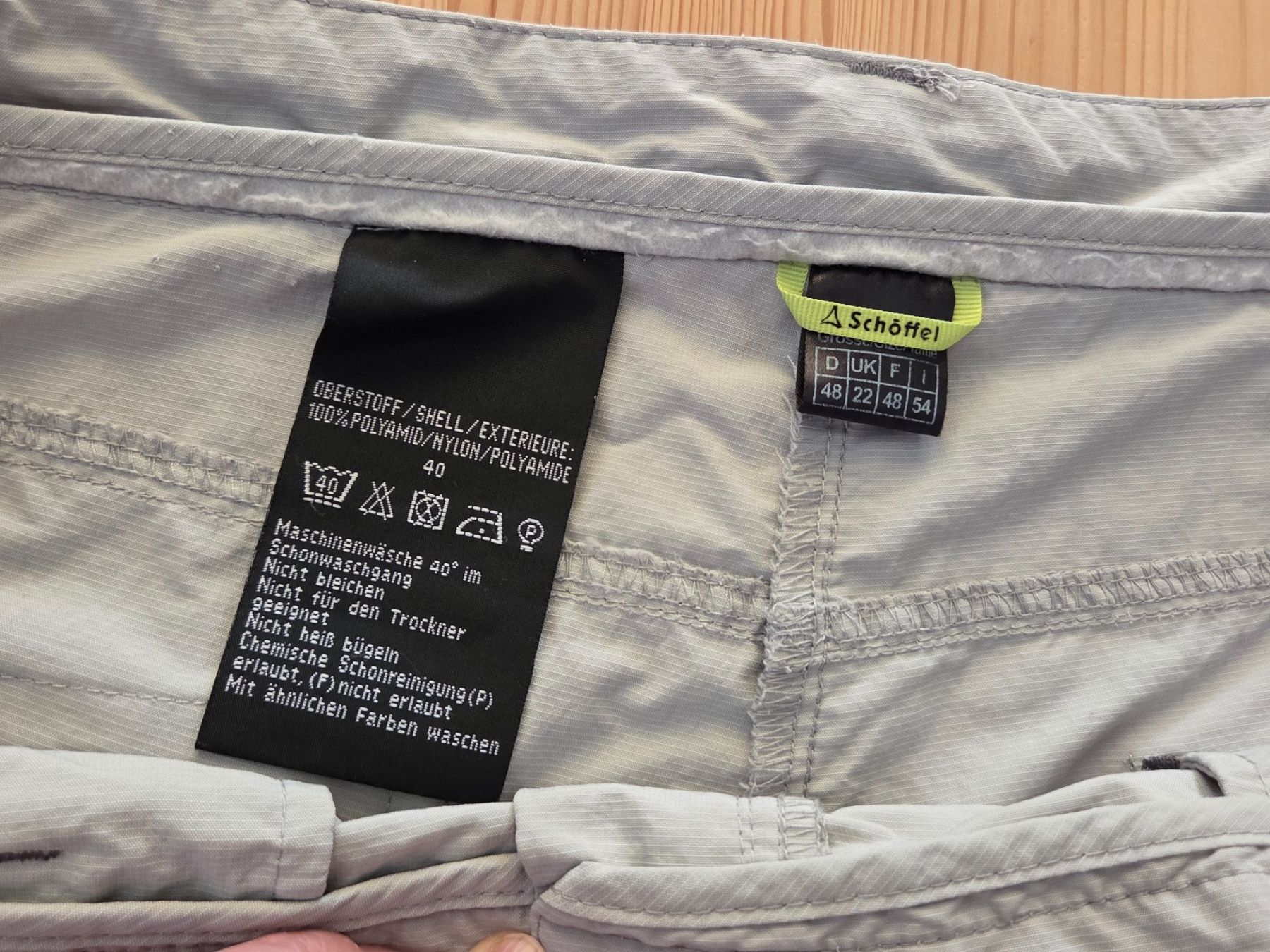 Schoeffel Hosen: Wanderhosen, Schöffel, 46/48 – Gebraucht aus Liestal von ITOlio 2