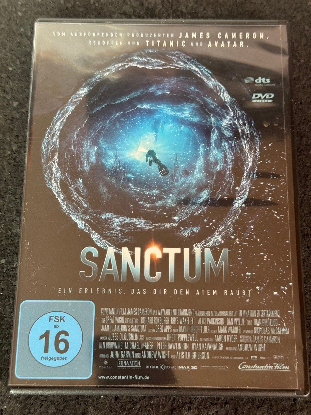 Tutti i DVDs: SANCTUM DVD DE/EN James Cameron – Usato da Fribourg venduto da tschjoly