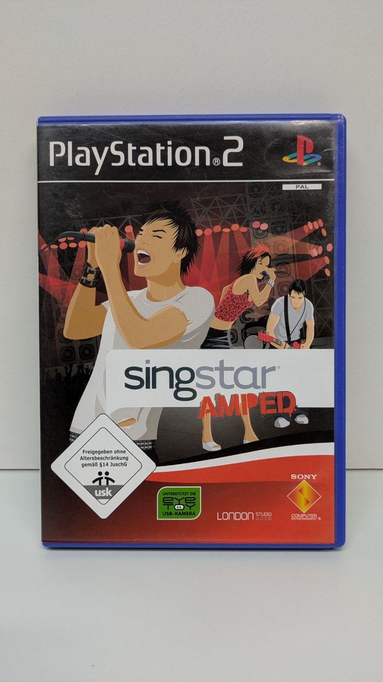 Sony Spiele: Singstar Amped - PlayStation 2 – Gebraucht aus Menziken von mame18