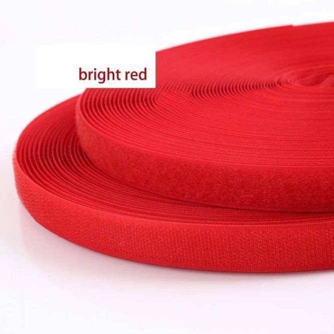 GCA Klettband Rolle 3/4 Zoll X 25 Meter – Wiederverwendbar Für Kabelmanagement, Weiß