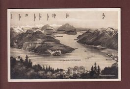 VIERWALDSTÄTTERSEE aus der Vogelschau