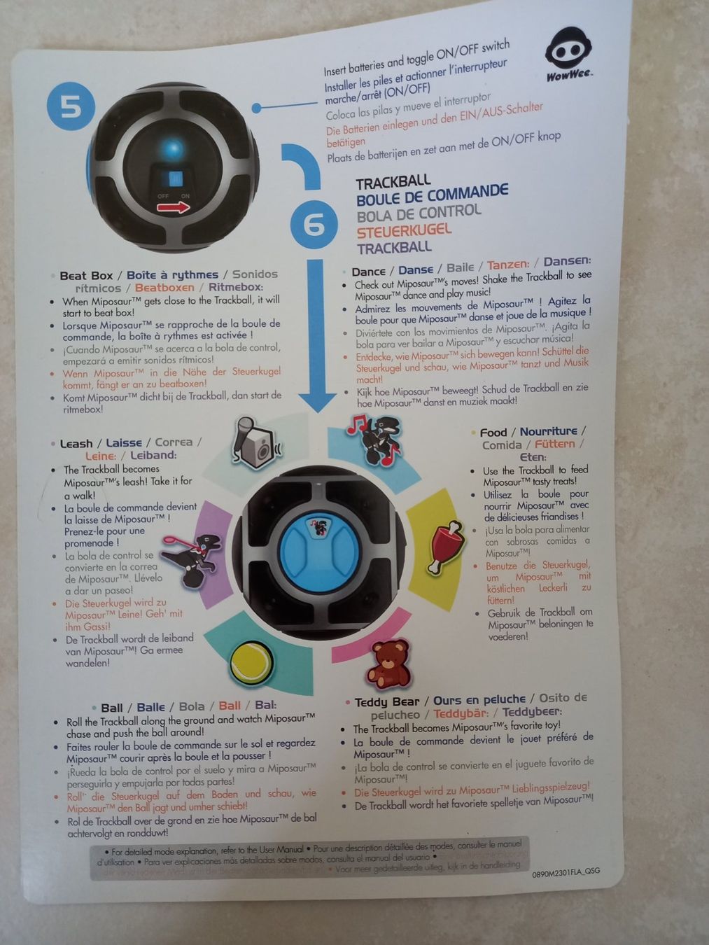 Giocattoli: WowWee Miposaur Roboter – Usato da Lengnau AG venduto da Mefari 2
