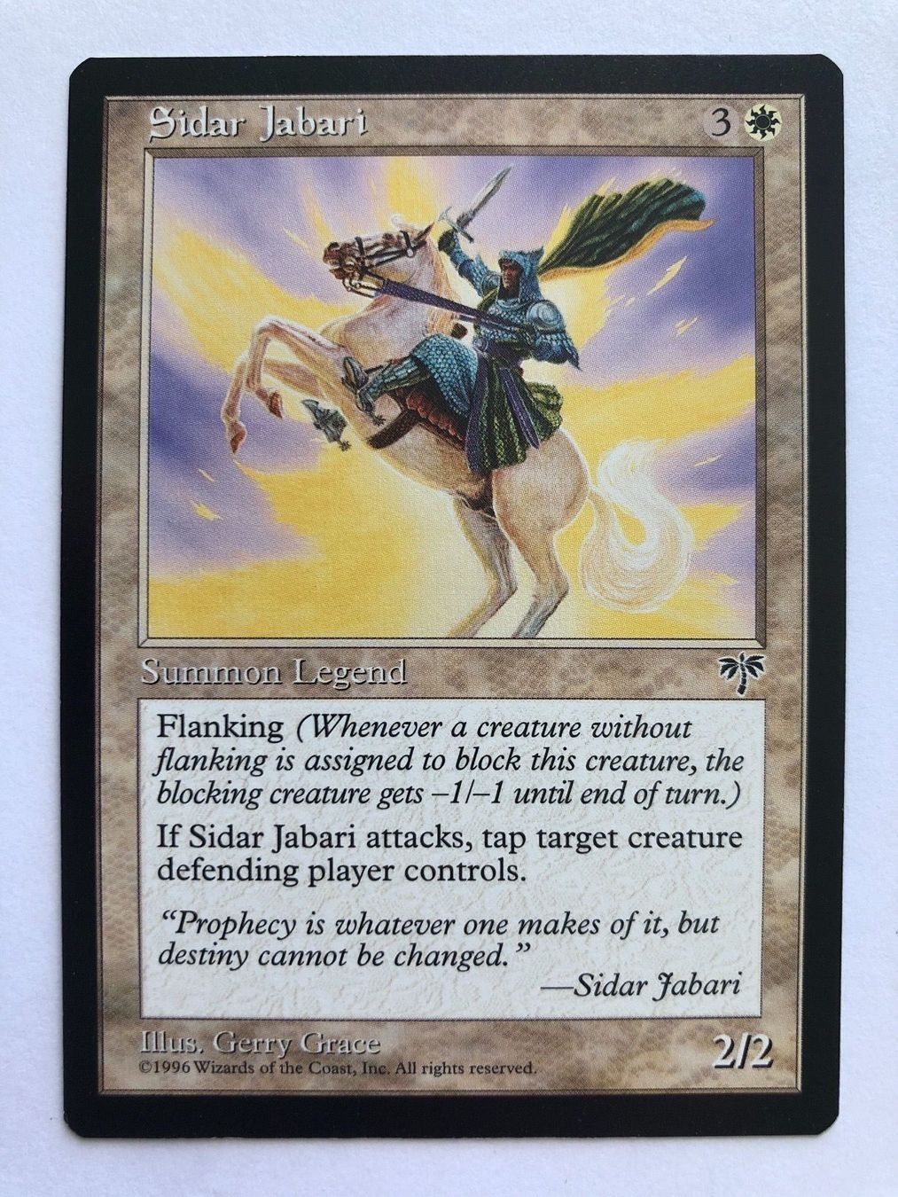 Cartoline: MTG - Sidar Jabari – Usato da Zürich venduto da T_H_O_M_A_S