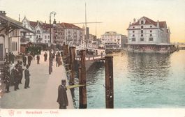 Rorschach SG Quai Hafen belebt schiff boot