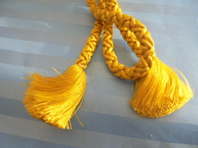 Gürtel: Gürtel zu japanischem Kimono Seide – Gebraucht aus Hinwil von Glasperlen 2