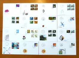 16x TOP saubere Ersttagsbriefe - 2002 - inkl. hohe Werte