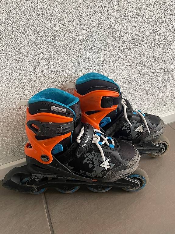 Pattini in linea & Pattini a rotelle: Inlineskates ALPHA Gr. 29-33 – Usato da Cham venduto da tatonka26 2