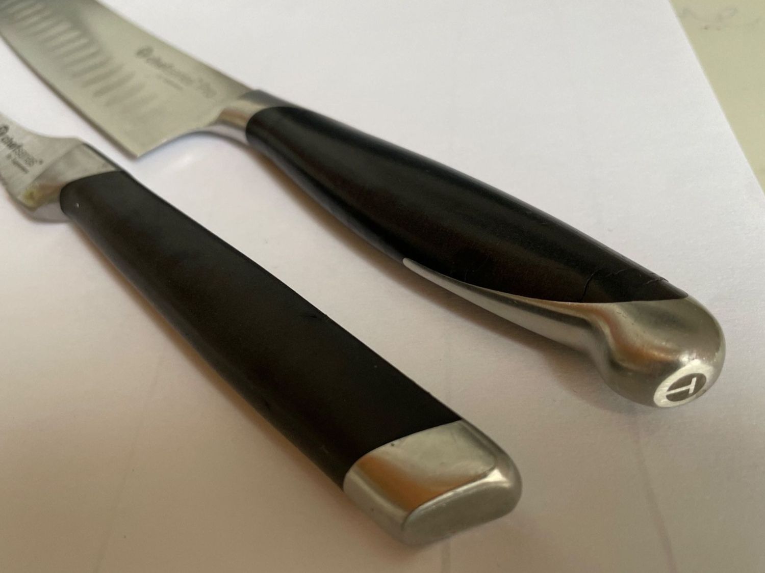 Tupperware Coltelli da cucina: Tomatenmesser, kleines Schneide-Messer, von Tupperware – Usato da Cham venduto da 2eye 2
