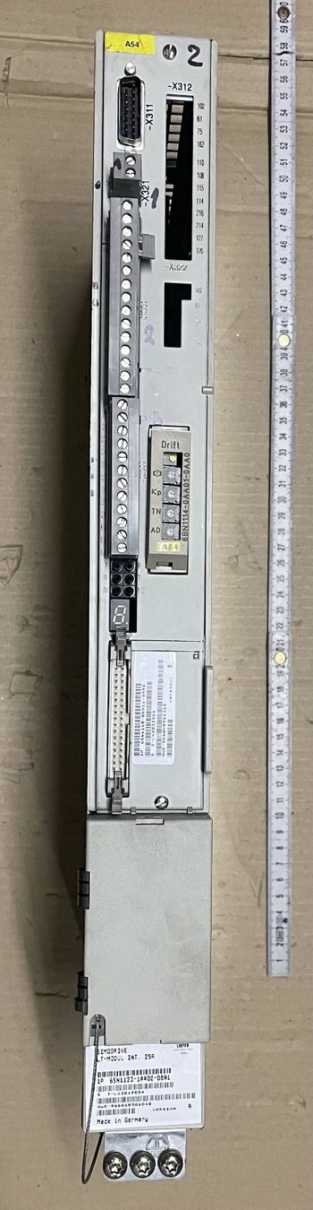 Siemens Elektronikbauteile: Siemens Simodrive Leistungsmodul & Einachsvorschubregelung – Gebraucht aus Sins von 3985schluckti 3