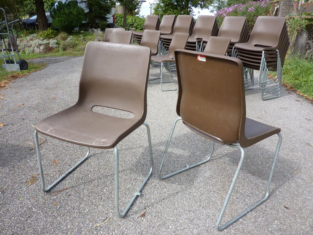 86 stapelbare Stühle Gartenstühle Stapelstühle Schaffner 2