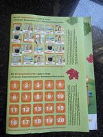 Coop Sammelkarte 20 Stk.Chläberli