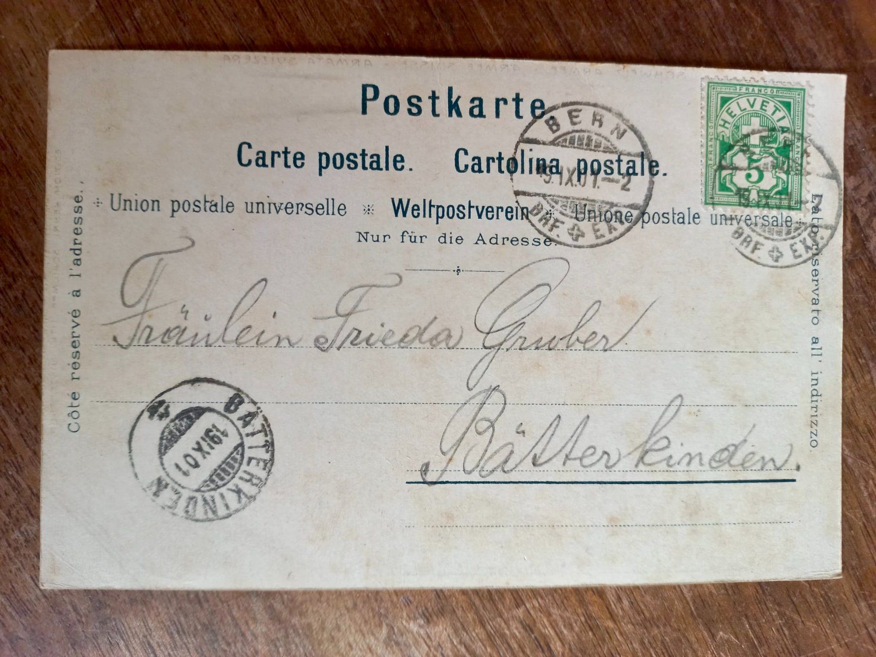 Cartoline postali: Litho Feldartillerie 1901 – Usato da Burgdorf venduto da glasrabe01 1