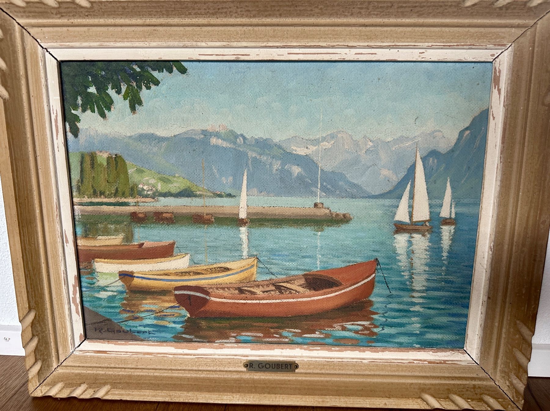 Dipinti: Landschaftsbild Raymond Goubert – Usato da Laufen venduto da van_nl6v
