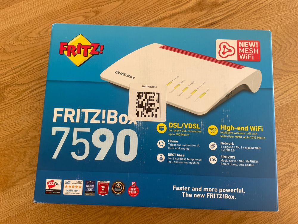 AVM FRITZ!Box 7590, Router DSL/VDSL (A/CH Edition) Kaufen auf Ricardo