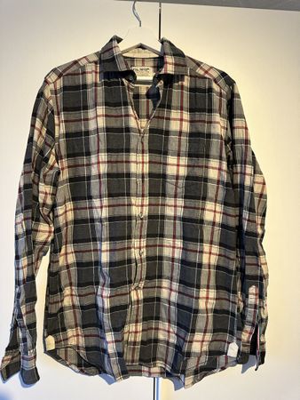 Hemd Fil Noir Gr. L