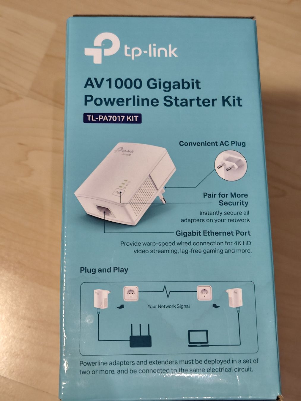 TP-Link Unità & Adattatore: Powerline Adapter TP-Link TL-PA7017 Gigabit – Nuovo (secondo la descrizione) da Bern venduto da Mosef 4