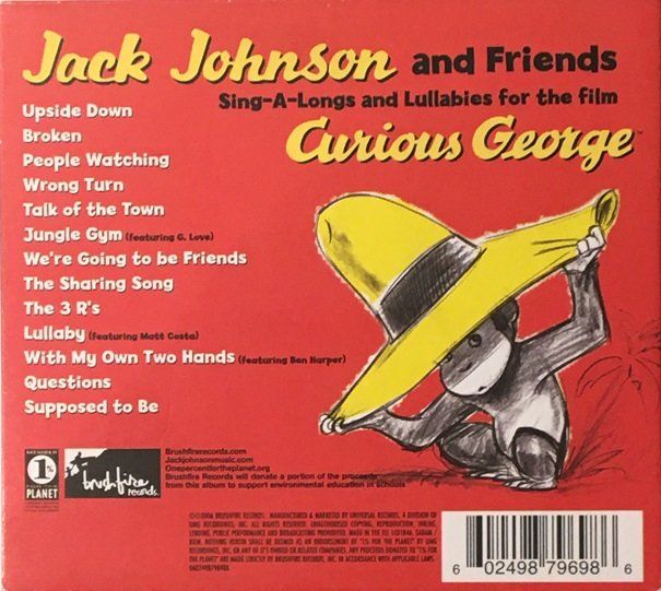 CD: Jack Johnson and Friends - Curious George – Usato da Grüningen venduto da azulverde 1