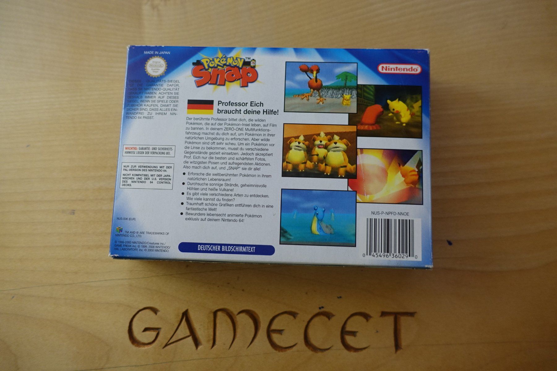 Pokémon Giochi: Pokémon Snap – Usato da Steinach venduto da Gamecet 5