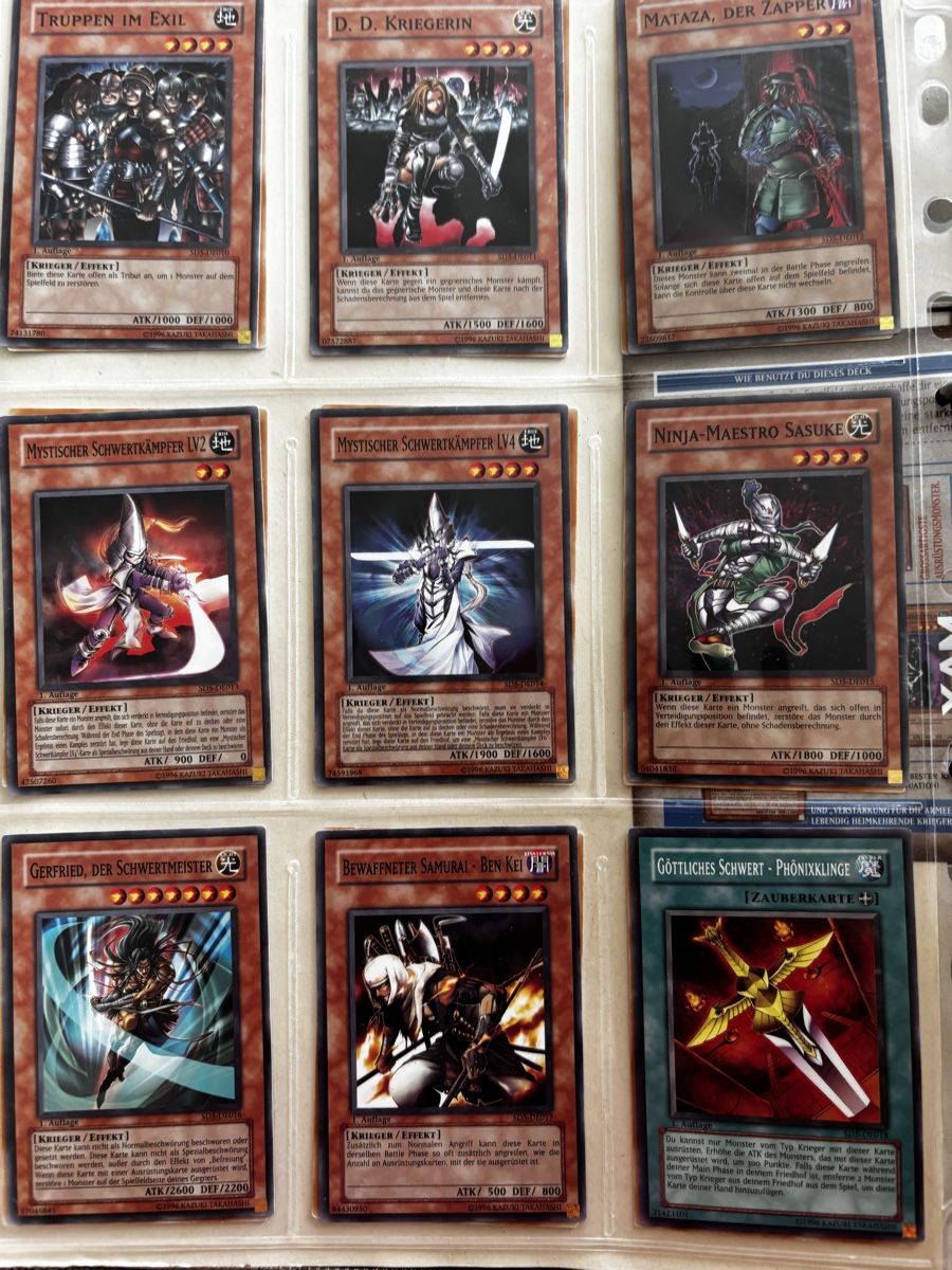 Yugioh Cartes à collectionner: Yu-Gi-Oh! Karten Sammlung - Warrior's Triumph Structure Deck – Neuf (Voir description) à Uznach par Vintage2022. 1