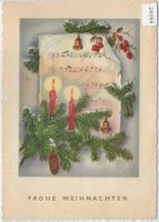 Joyeux Noel - Frohe Weihnachten - Kerzen