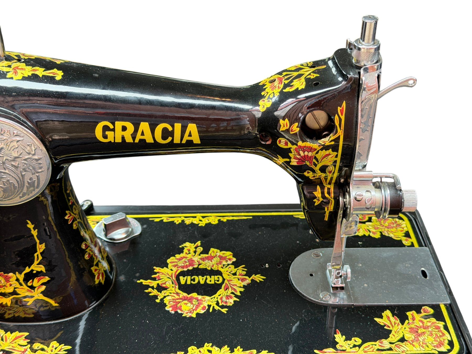 Nähmaschinen: Machine à coudre Gracia vintage - comme neuve – Gebraucht aus Morges von 1tiquaire 6