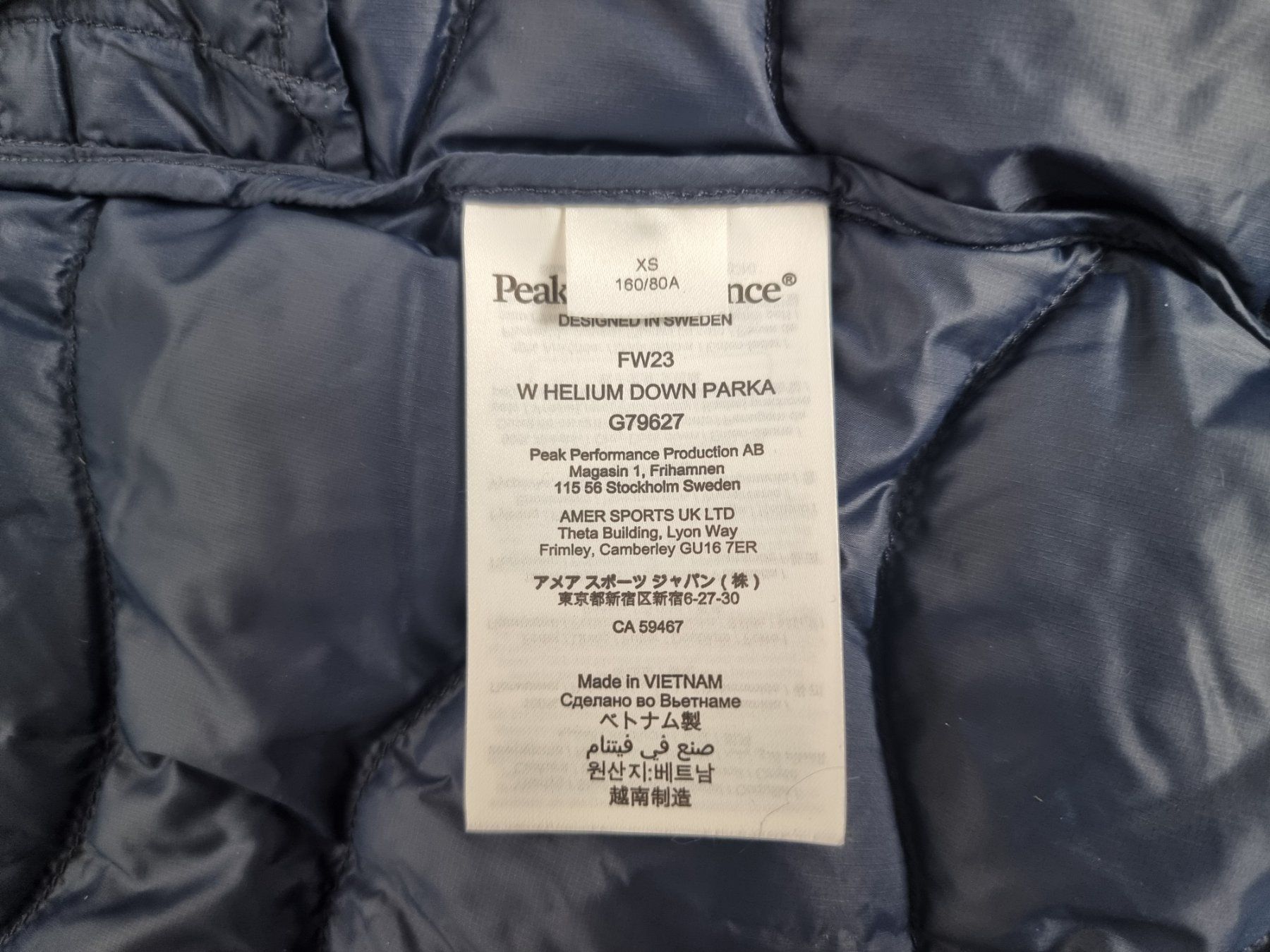 Peak Performance Giacche: PeakPerformance Daunenjacke XS Damen – Usato da Urtenen-Schönbühl venduto da Restwert_Schoenbuehl 6