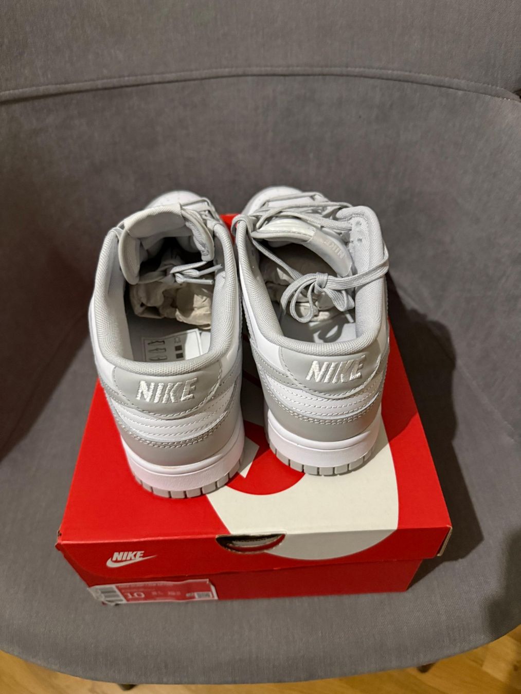 Scarpe da uomo: Nike Dunk Low Grey Fog - EU 44 / US 10 – Nuovo e nell'imballaggio originale da Zürich venduto da Siciliano66 3