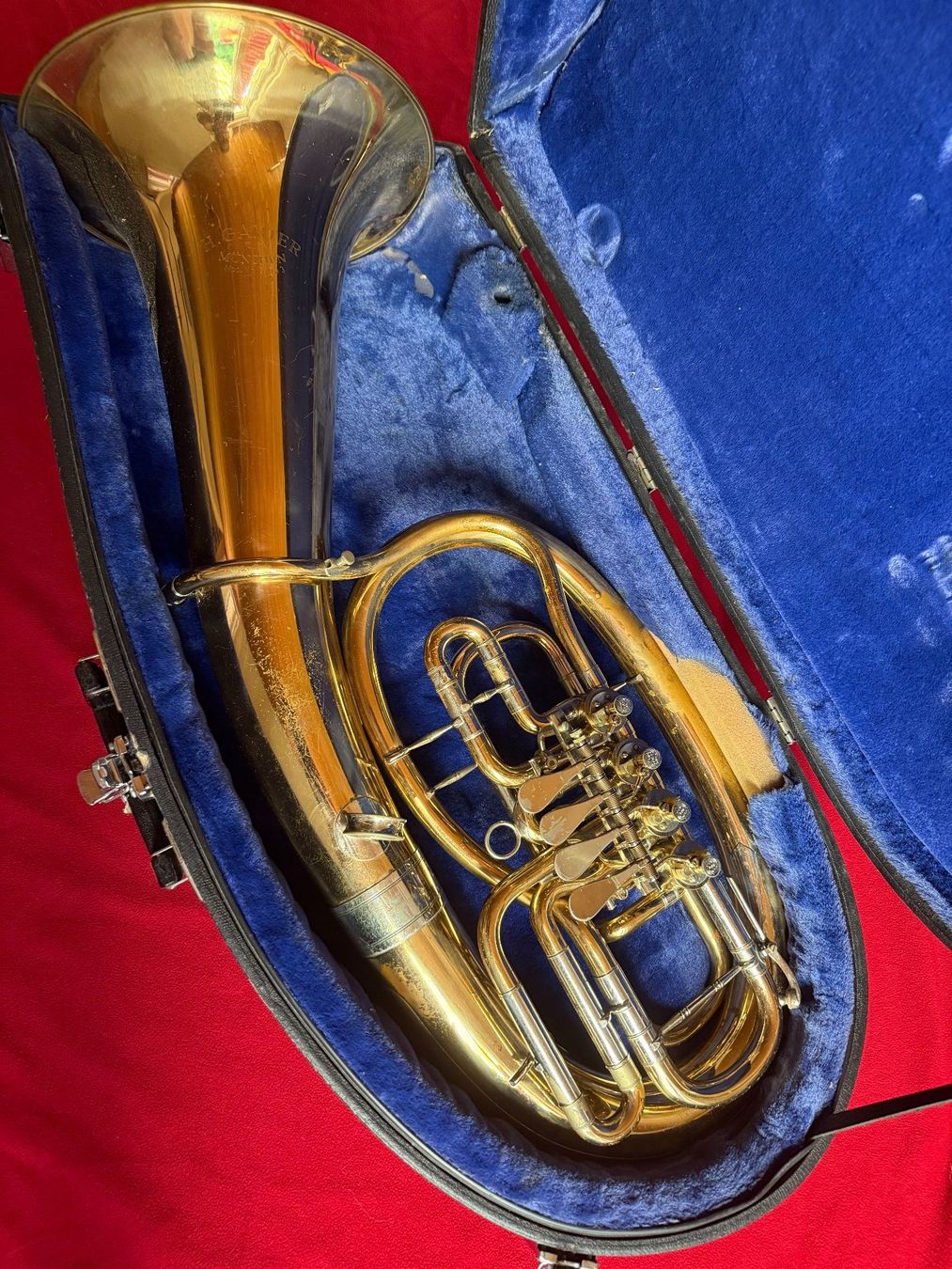 Strumenti musicali: Bariton mit 4 Ventilen, Ganter – Usato da Winterthur venduto da Muwka