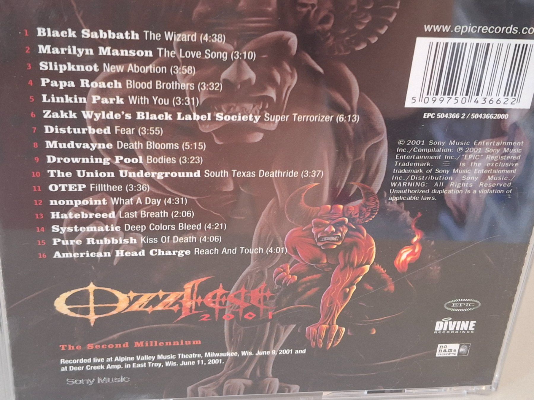 CDs: CD Ozfest - The Second Millennium – D'occasion à Aarberg par Jackup1 1