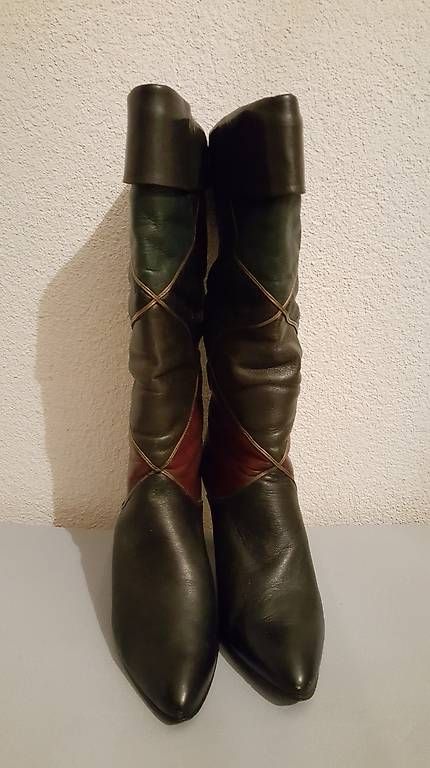 Scarpe da donna: Lederstiefel vintage Gr. 36 – Usato da Basel venduto da kri_wd99 1