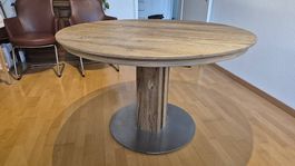 Esstisch rund massivholz ausziehbar
