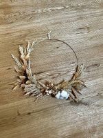 Trockenblumenkranz / Flower Hoop (Boho-Stil, Ø 30 cm)