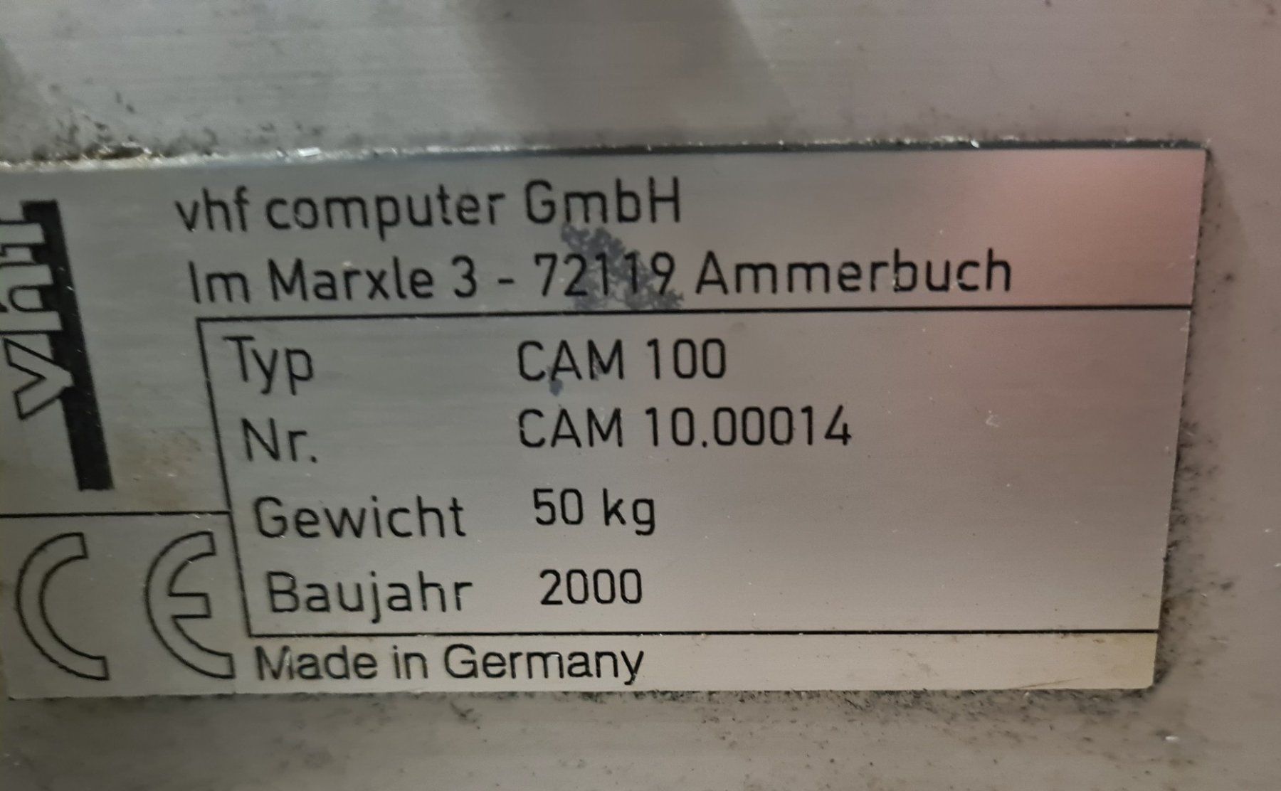 Toutes les machines: VHF CAM 100 Tischfräse – D'occasion à Schachen b. Reute par Quattroknicke 1