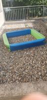 Sandkasten Kunststoff mit zwei Abdeckplatten gebraucht