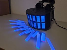 Top DJ Lichteffekt Aggressor TRI LED für Partys