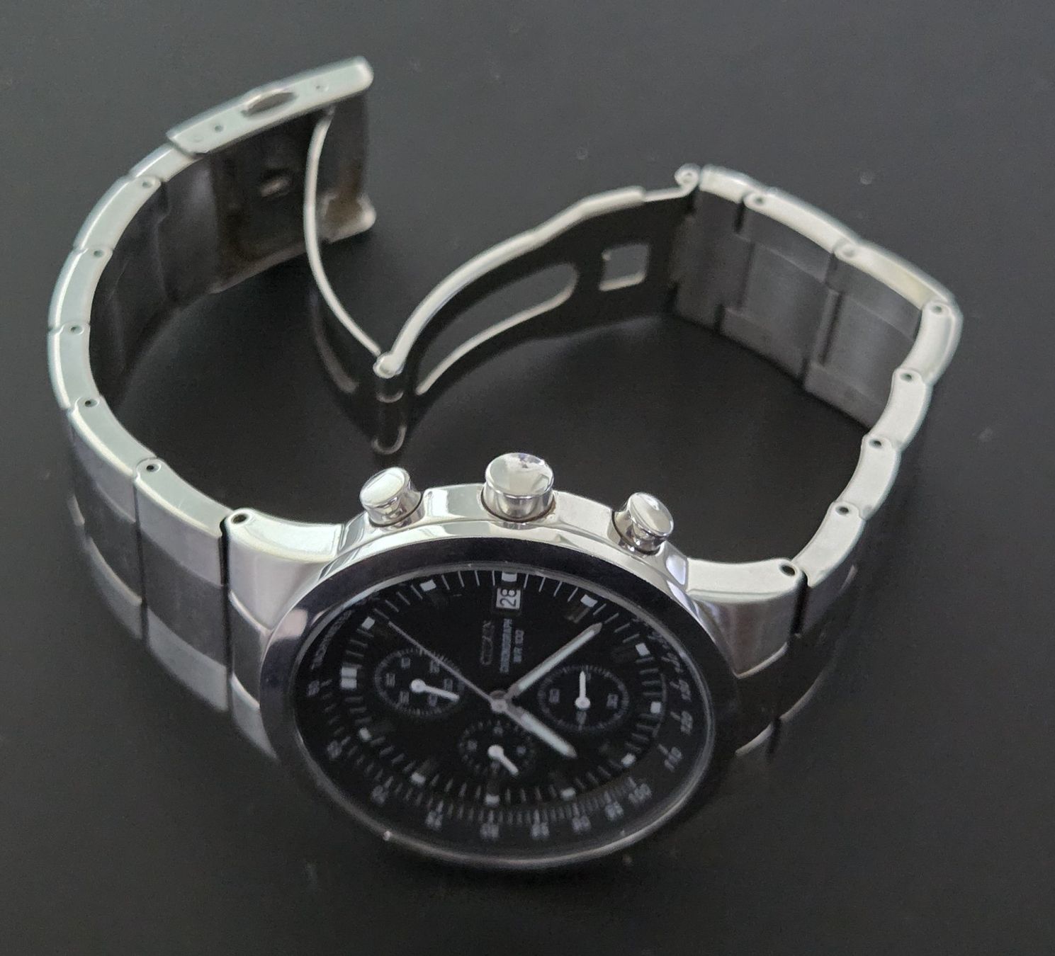 Citizen Uhren: CITIZEN Chronograph 100 WR – Gebraucht aus Brugg AG von hesobrugg 4