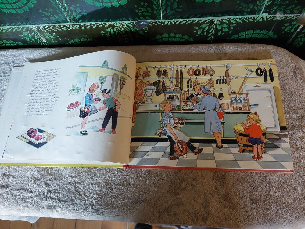 Libri: Sehr altes Kinderbuch "Wir kaufen ein" - Selten! Top! – Usato da Otelfingen venduto da silver-moon 4