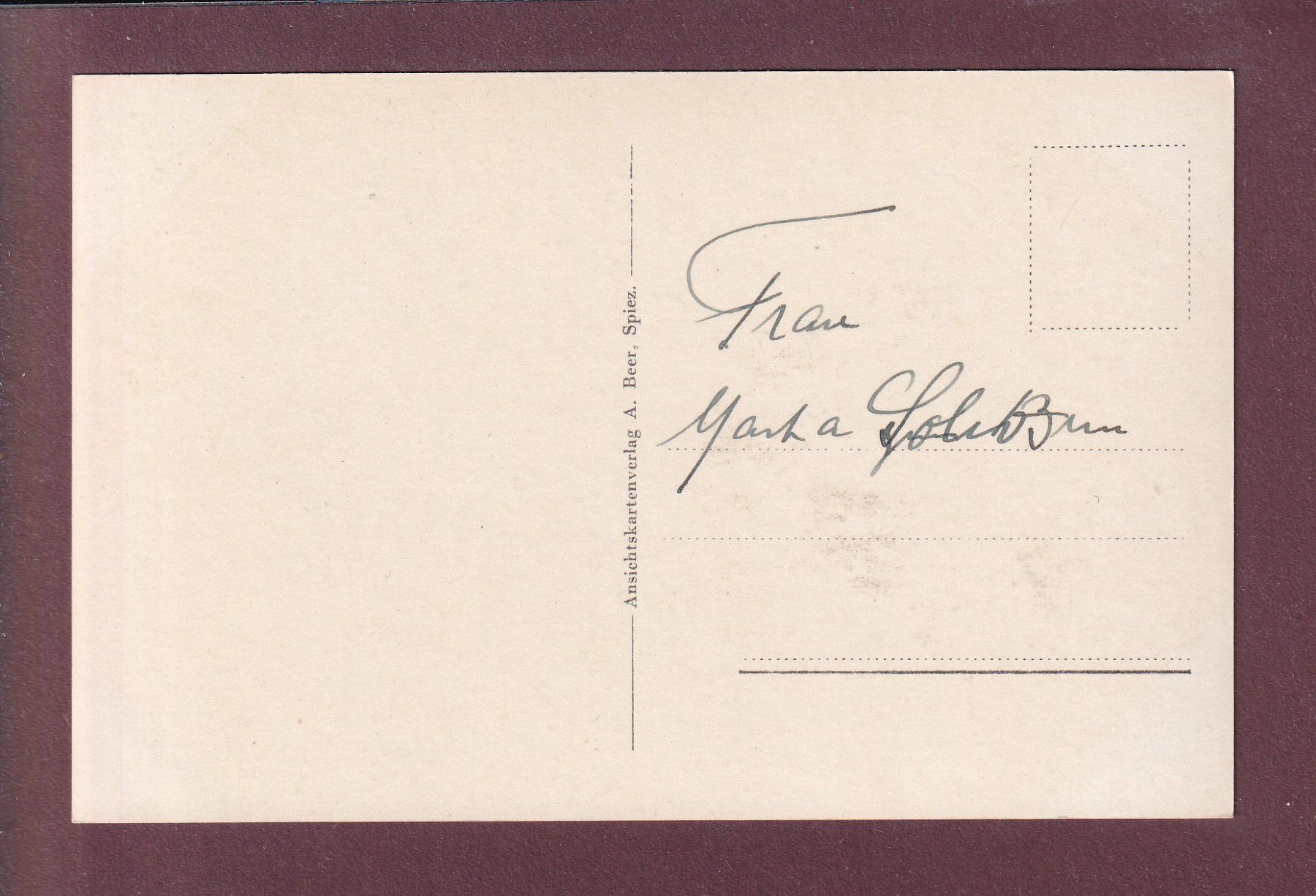 Cartoline postali: AESCHI - Blümlisalp - Altels – Usato da Pully venduto da nicecards 1