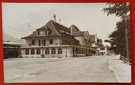 Spiez 1922 - Bahnhof