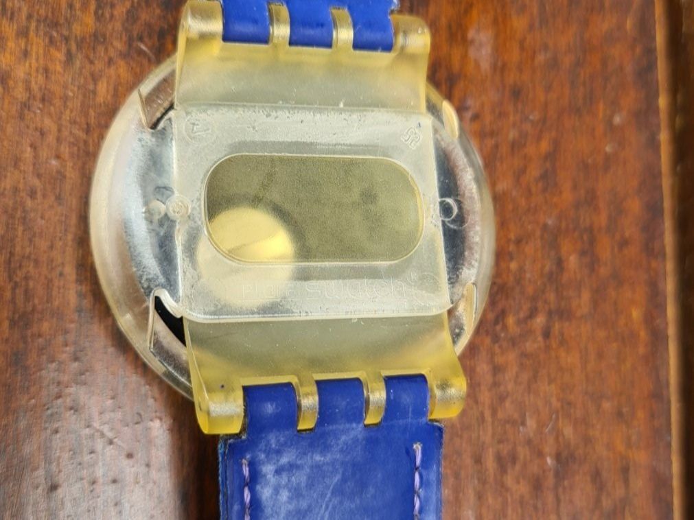 Swatch Orologi: UHR Swatch POP Access PKB101 SNOWBUMP Watch, 1998 – Usato da Winkel venduto da Heuresis 2