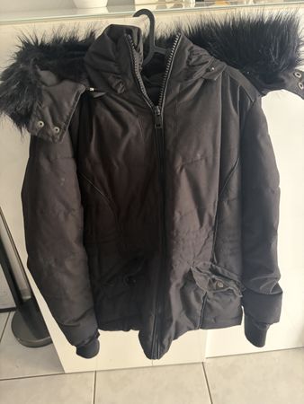 Chicorée Winterjacke, Schwarz, Grösse XL - Warm und Top!
